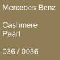 Preview: Mercedes-Benz, Cashmere Pearl, 036 / 0036.